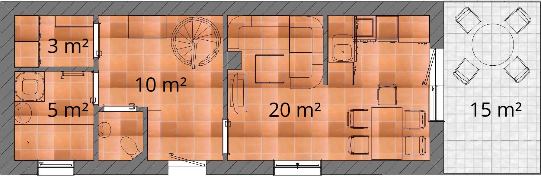 Grundriss Untergeschoss